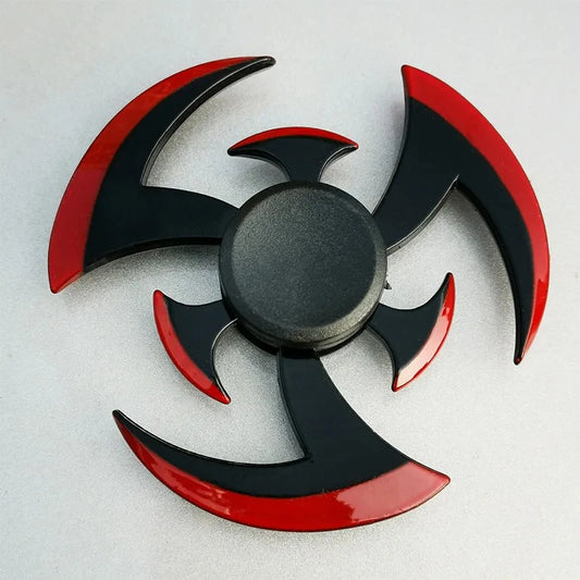 Y53 Color Zinc Alloy Ninja Shuriken Fidget Spinner Stress Toy